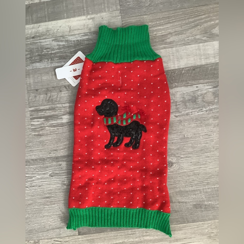 Christmas festive pet sweater